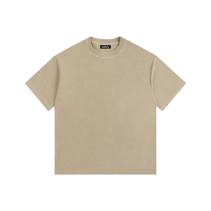 Vintage Washed Oversized Cotton T-Shirt
