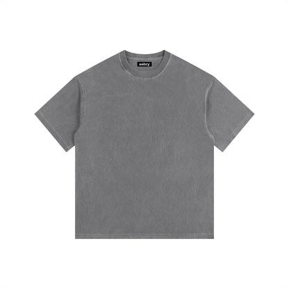 Vintage Washed Oversized Cotton T-Shirt